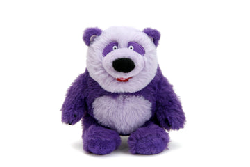 Jada Toys Donkey Hodie 8" Sound Plush Twin Pack - Purple Panda & Duck Duck - Squeeze for Phrases from Preschool Show Donkey Hodie - Ages 3+