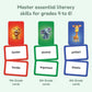 The Fidget Game Vocabulary Words, Flash Card Game, Grade 4-6, Ages 9-12