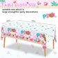 Zhynice Summer Pool Party Decorations Flamingos Unicorns Tablecloth Disposable Waterproof Plastic Pool Party Table Covers for Luau Hawaiian Summer