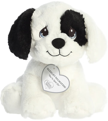 Aurora® Inspirational Precious Moments™ Barkley Dalmatian Stuffed Animal - Cherished Memories - Enduring Comfort - White 8.5 Inches