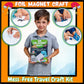 Foil Fun Art Kit for Kids in Tin Box - Reusable Animal Foil Art for Girls & Boys, DIY Mess-Free Girls Craft Kit w/Magnets, Ideal Travel Toy & in Car