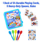 Regal Games Spoons Card Games for Kids - Spoons Game, Deck of Cards, Fun Family Games for Kids and Adults, Playing Cards, Game Night, Travel Games