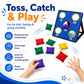 Halloluck 12 Pack 2inch/5cm Nylon Bean Bags Children Family Adults Outdoor Yard Games Bean Bag Toss Carnival Toy Bean Bag Toss Game