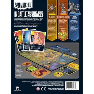 Unmatched: Marvel - Teen Spirit - Strategy Fighting Superhero Game for Family, Teens & Adults by Restoration Games