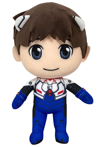 Great Eastern Entertainment Evangelion New Movie - Shinji Ikari (Plugsuit) Plush 8" H
