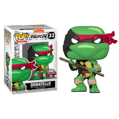 Funko Pop! Comics Teenage Mutant Ninja Turtles: Donatello Previews Exclusive Vinyl Figure