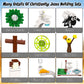 Tenhorses Jesus Building Block Sets, Little Jesus Christ Toy Figures Christianity Decor, Easter Christmas Christian Gifts for Women Men Kids Age