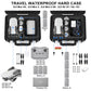 Lekufee Portable Travel Waterproof Hard Case for DJI Mini 4K/2 SE/2 and Other Accessories(CASE ONLY)