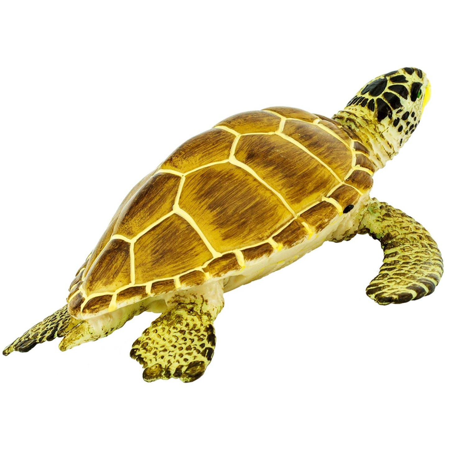 Safari Ltd. Loggerhead Turtle Figurine - Hand-Painted, Lifelike 3.75" Model Figure - Educational Toy for Boys, Girls & Kids Ages 3+