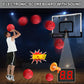 HYES 24" x 16" Large Over The Door Basketball Hoop Indoor with Scoreboard