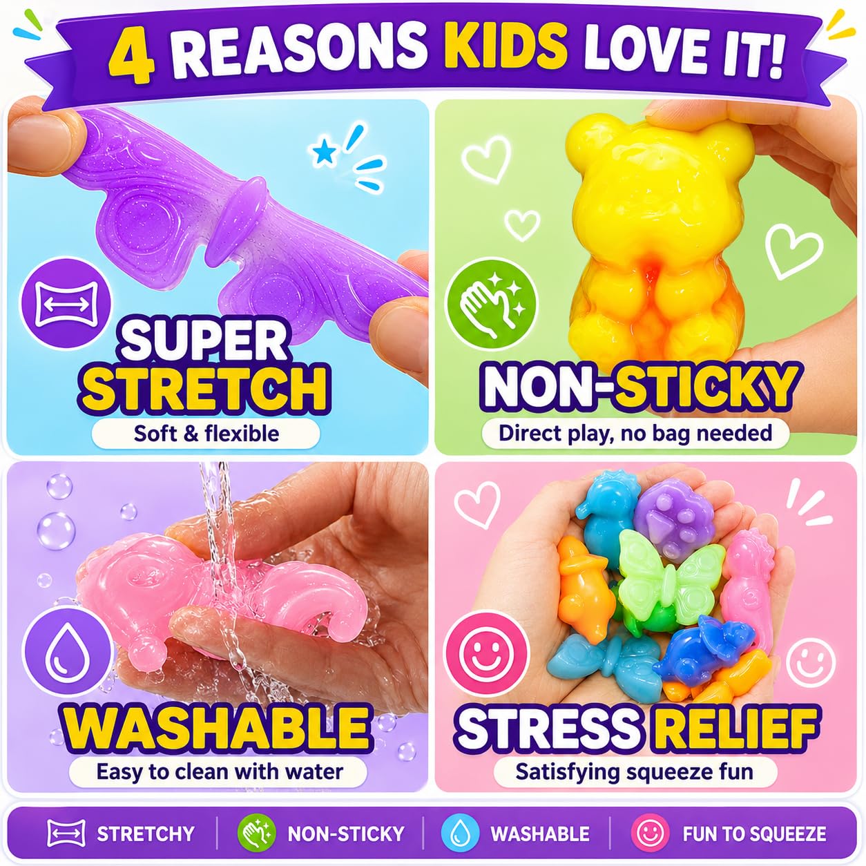 Carolart Squishy Making Kit, DIY Squishies Maker, Craft Kits for Kids