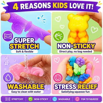Carolart Squishy Making Kit, DIY Squishies Maker, Craft Kits for Kids