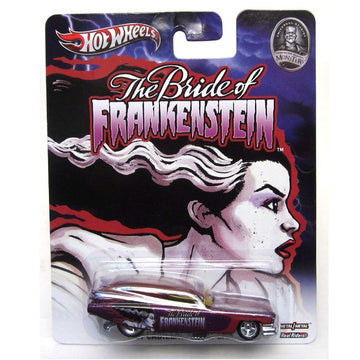 Hot Wheels '59 Cadillac Funny CAR * THE Bride of Frankenstein/Universal Studios Monsters 2013 Pop Culture Series 1:64 Scale Die-Cast Vehicle