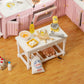 SAMCAMI Miniature Dollhouse Accessories - Dollhouse Furniture 1 12 Scale - Mini Stuff for Dollhouse Kitchen - Stand Mixer, Kitchen Scale, Flour