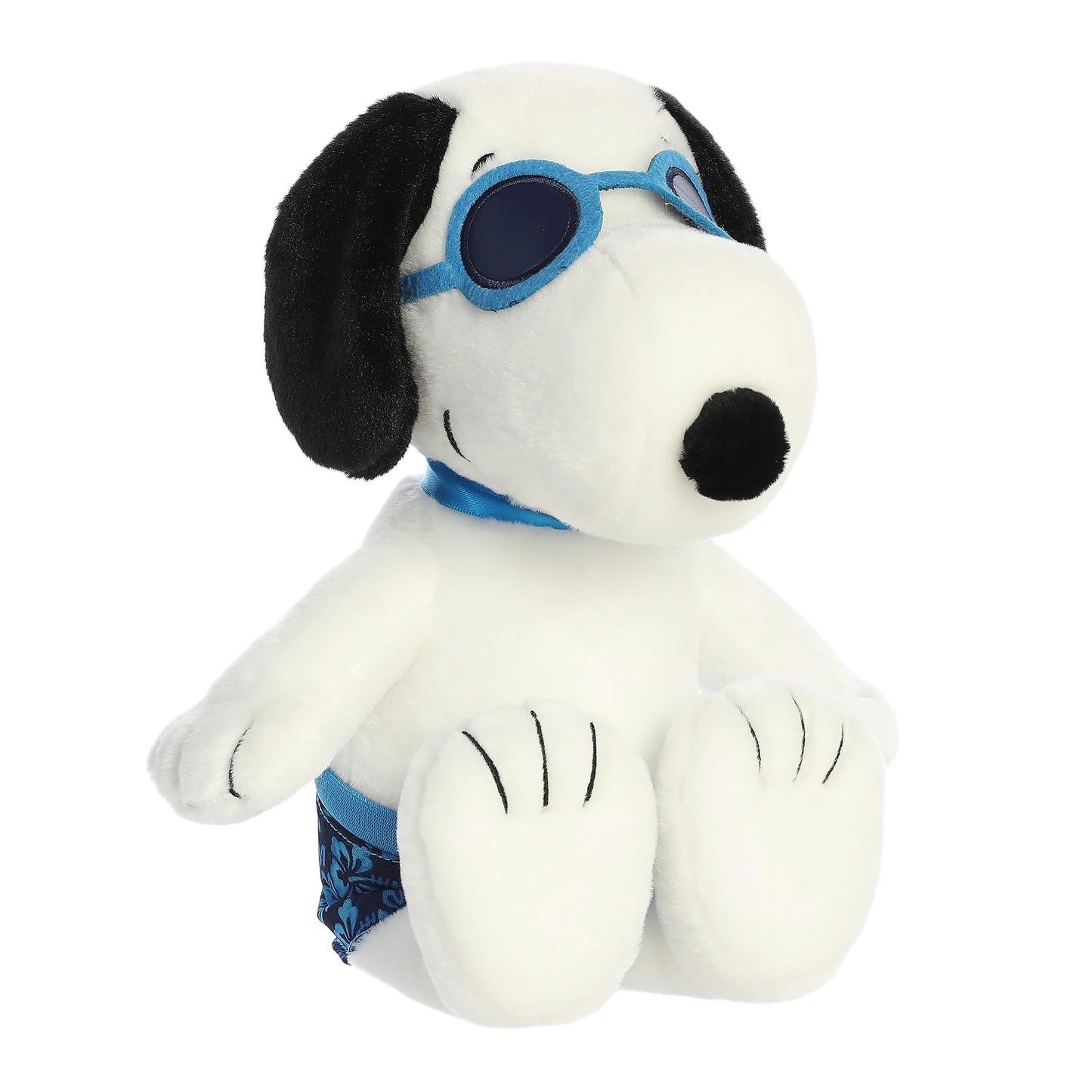 Aurora® Adorable Peanuts® Surfer Snoopy™ Stuffed Animal - Officially Licensed Toys for All Snoopy Fans - Nostalgic Gift for Adults and Birthday
