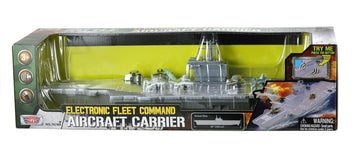 MotorMax 18" Aircraft Carrier Playset with Realistic Sounds