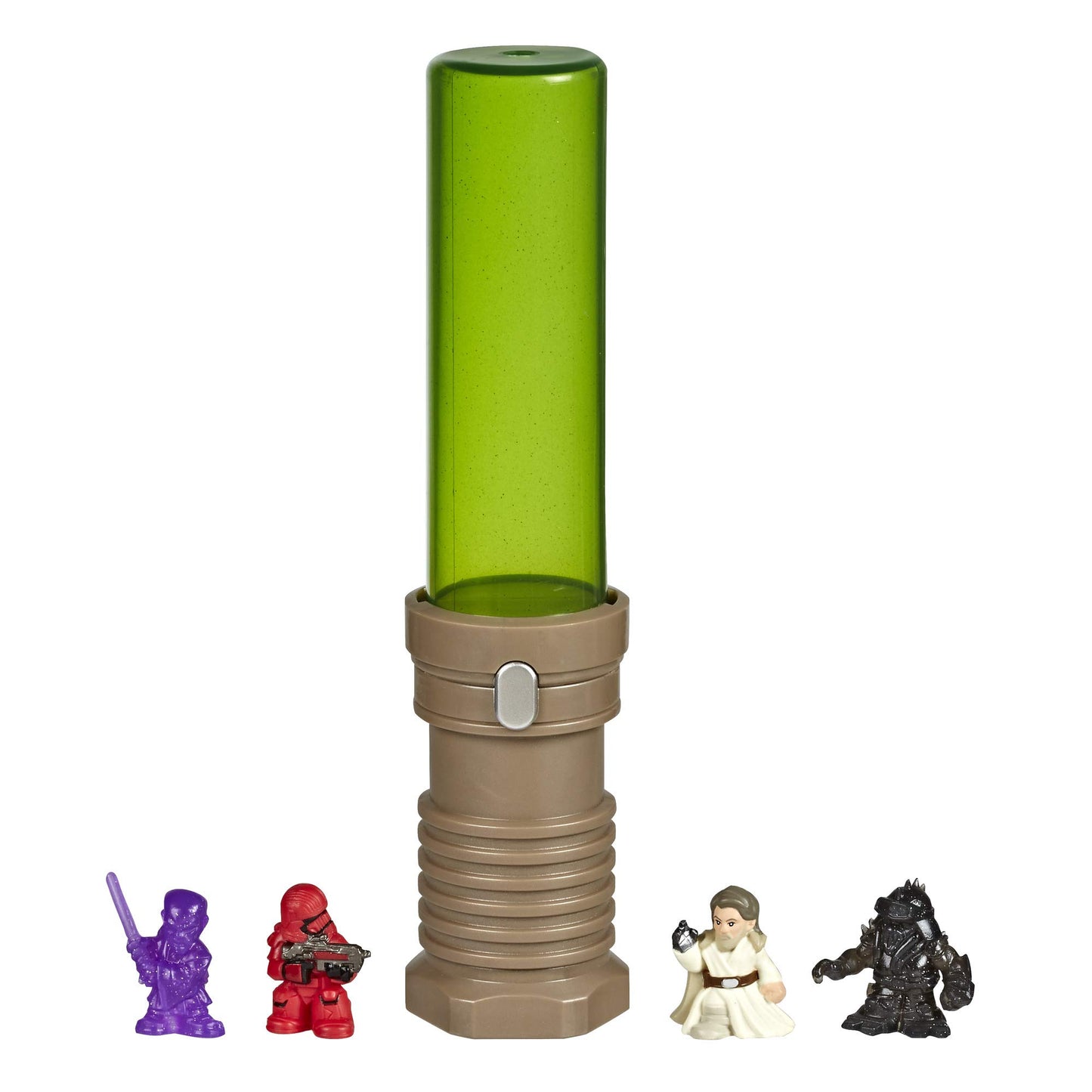 STAR WARS Micro Force Wow! Series 3 - Mini Collectible Figures in Lightsaber Toy Surprise Pack (Packaging My Vary)