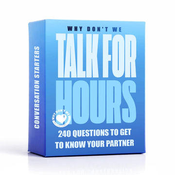 Why Don't We - 240 Conversation Starters for Couples - Get to Know Each Other Better. Fun Conversation Game for Couple, Card Games, Games for Date