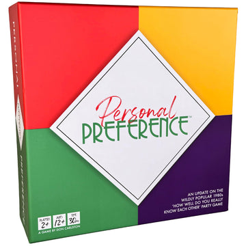Personal Preference Board Game - The Original Preference Ranking Family Party Game from The 1980s, with 750 All New Cards, 'How Well Do You Really