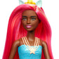 Barbie Dreamtopia Unicorn Fashion Doll with Pink & Yellow Hair & Removable Skirt & Accessories Including Unicorn Headband & Tail