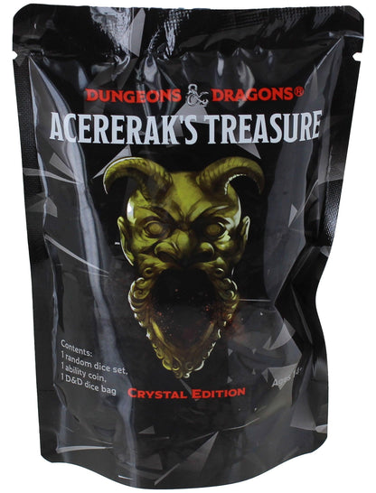 Acererak's Treasure: Crystal Edition Mystery Dice