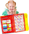 Preschool Learning Activities Book - Interactive ABC Sound Book, Toddler Learning Toy for Kids Ages 3+, Educational Alphabet Toy for Boys and Girls.