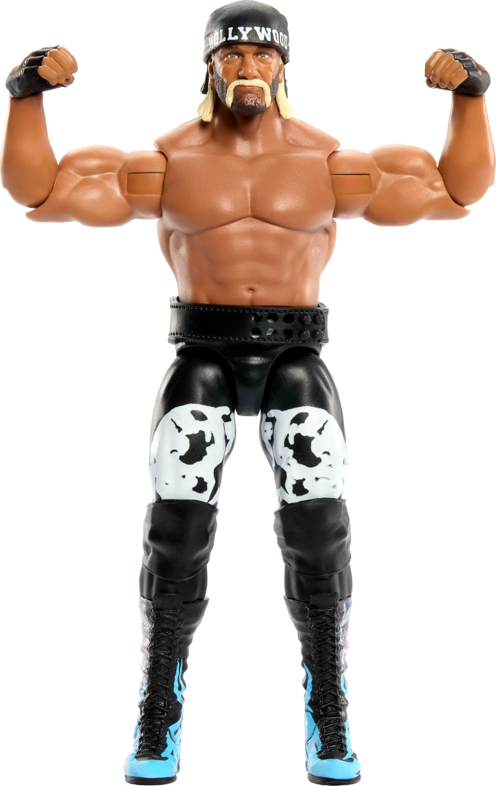 Mattel WWE “Hollywood” Hulk Hogan Action Figure, Main Event Series #165, 6-inch Collectible Superstar with 14 Articulation Points & Life-Like Look