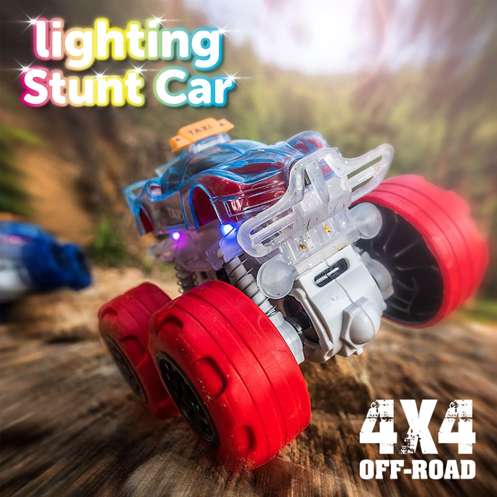 TQBYNJ Monster Truck Toys for 3 4 5 Year Old Boys - Friction Powered Toy Cars for Toddlers Boys Girls Ages 3-6 - Push and Go Cars Christmas Birthday