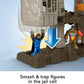 Fisher-Price Imaginext Preschool Toy Gorilla Fortress Playset with Poseable Figures & Accessories for Pretend Play Ages 3+ Years
