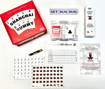 SVR Games Shanghai Rummy Card Game Complete Box Set