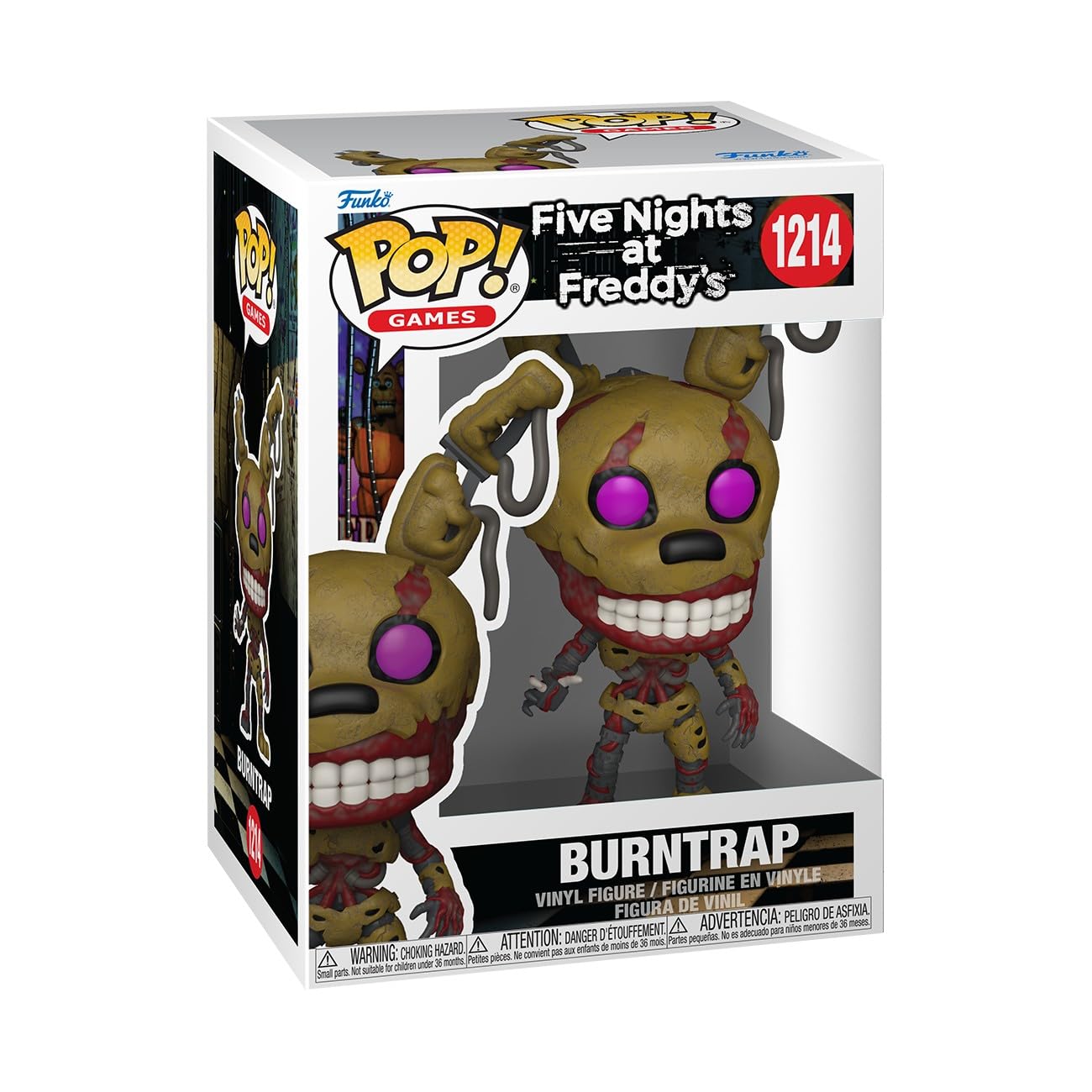 Funko Pop! Games: Five Nights at Freddy's - Burntrap - Collectable Vinyl Figure - Gift Idea - Official Merchandise - Toys for Kids & Adults - Video