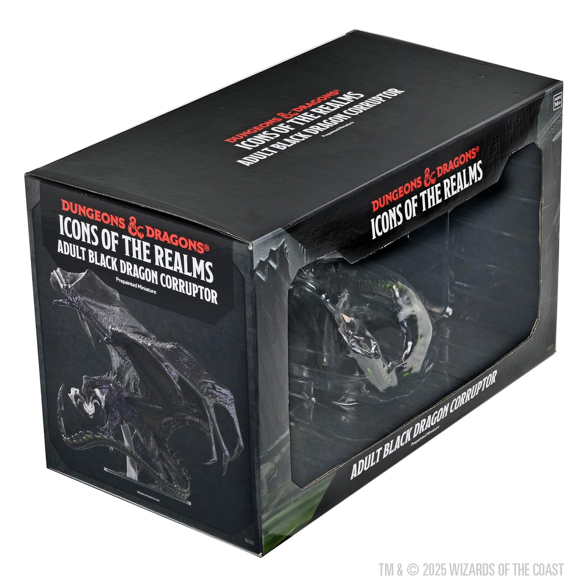 WizKids D&D Icons of the Realms: Adult Black Dragon Corruptor [2025]