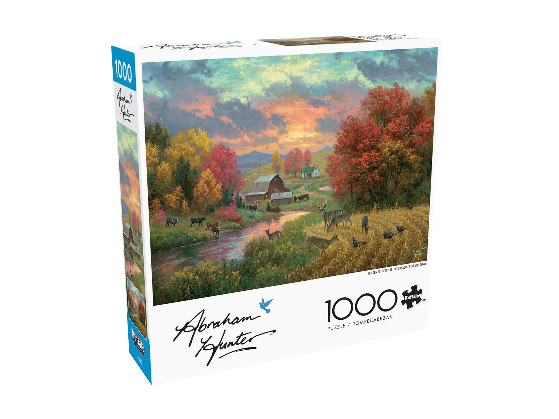 Buffalo Games - Golden Retreat - 1000 Piece Jigsaw Puzzle for Adults