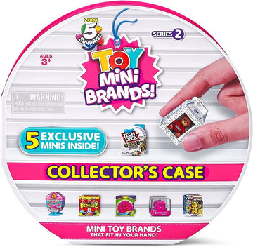 5 Surprise Toy Mini Brands Series 2 Collector's Case Store & Display 30 Minis with 5 Exclusive Minis by ZURU
