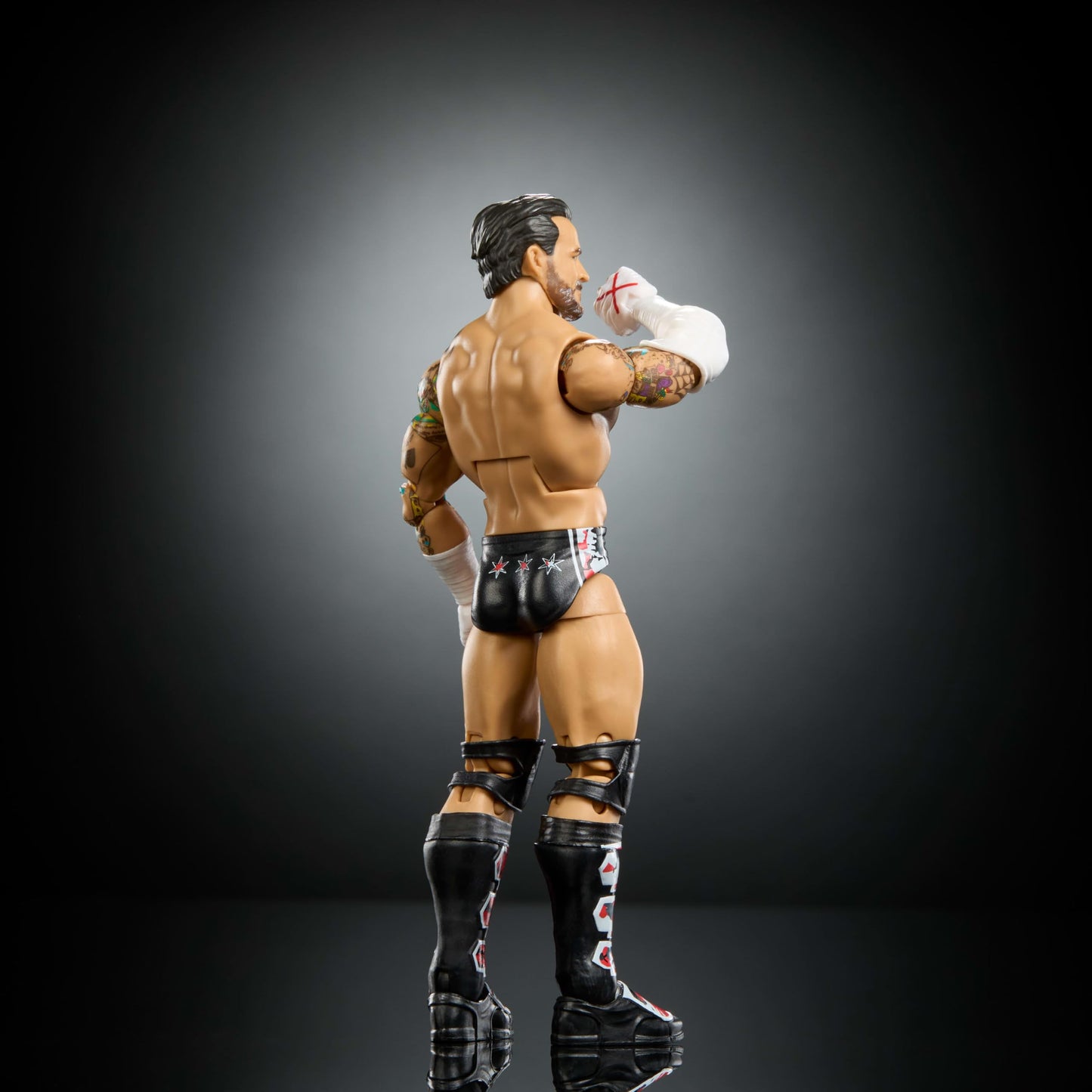 Mattel WWE Elite Collection Top Picks Action Figures & Accessories Set, 6-inch Collectible CM Punk with Swappable Hands & Ring Gear