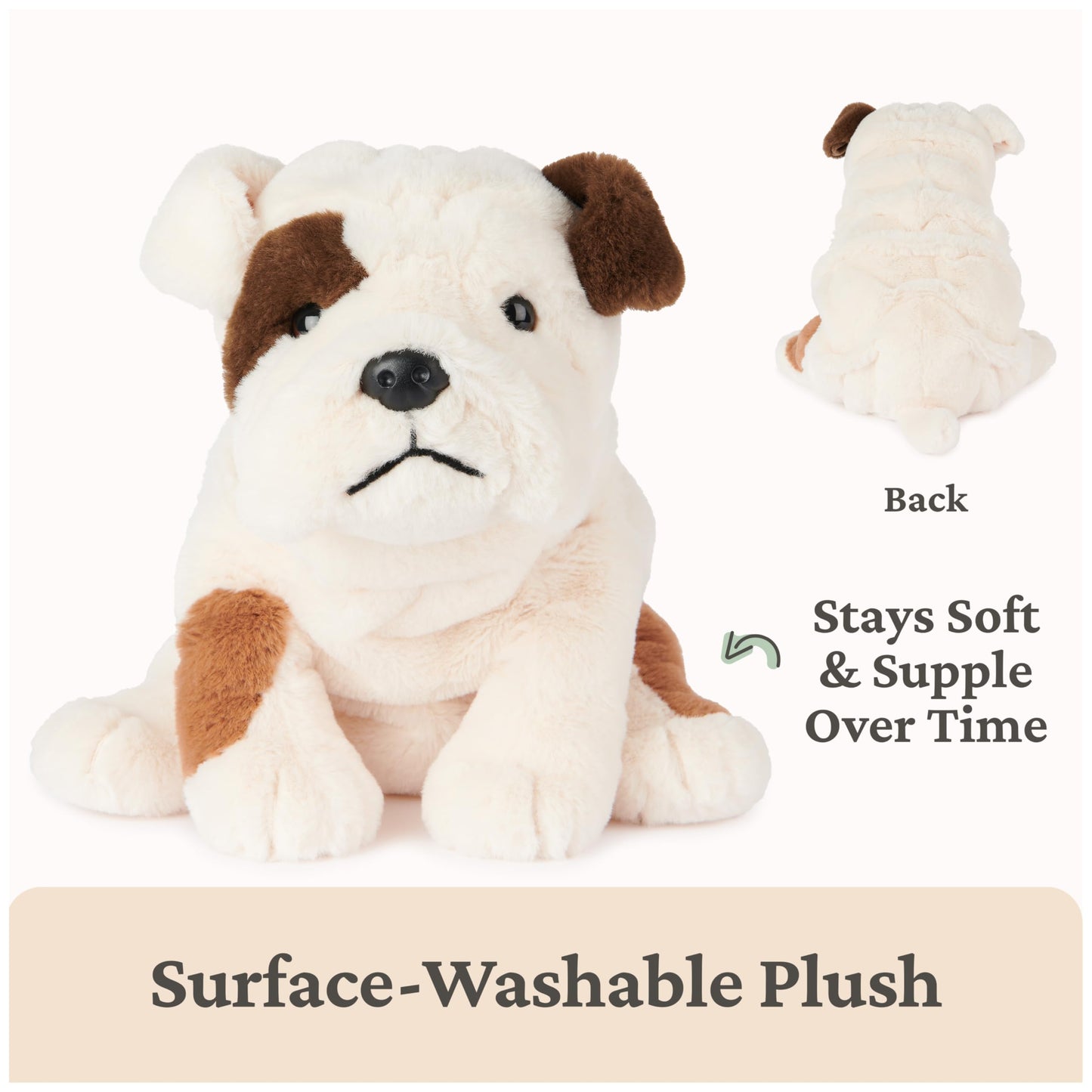 GUND Toast 10-Inch Bulldog Puppy Stuffed Animal for Ages 0+