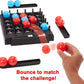 Mattel Games Bounce-Off Pop-Out Party Game for Kids, Adults and Family Night, Bounce Fast or Balls Go Flying for 1-4 Players