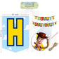 Toys Happy Birthday Banner for Birthday Decorations Toy Game Party Decorations Kids Birthday Banner Party Supplies
