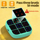 Museloong 4-in-1 Portable Electronic Tic-Tac-Toe Handheld Game, Puzzle Game for Children and Adults, Memory-Training Toy, Fun for Parent-Child Sharing