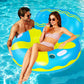 Pool Float for Adult, Adult Pool Floats, mesh Bottom Pool raft, with Two Handle and a Big Cup Holder, Great for Chilling in the Pool,(Pool Sofa, Blue)