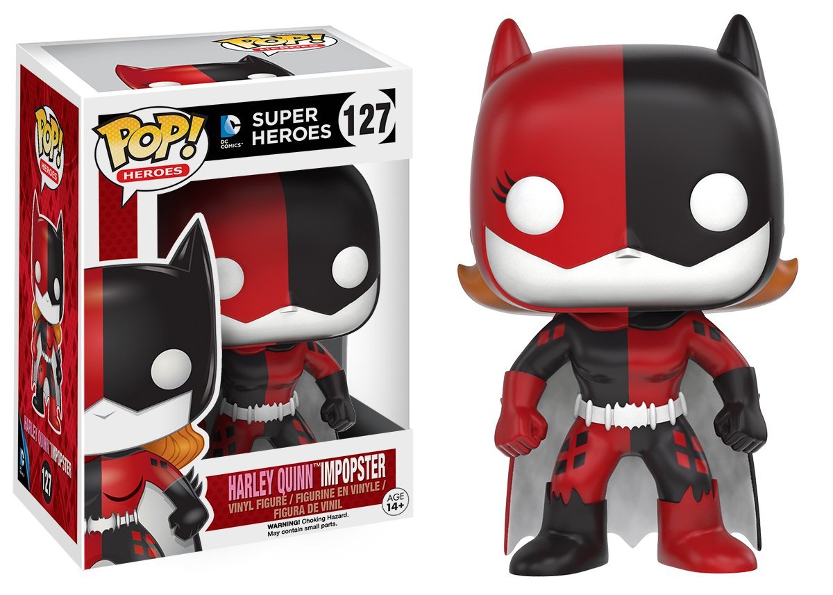Funko POP Heroes Villains as Batgirl Harley Quinn Action Figure