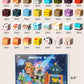 FXLYNAF Magnetic Blocks, 117-Piece 0.8in Build Astronaut Magnet Game Set, Stacking Building Blocks Cubes Magnets for Kids, STEM Sensory Creative Toys