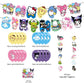 Kawaii and Friends Birthday Decorations,Kawaii and Friends Party Supplies Include Happy Birthday Banner, Cake Topper and Cupcake Toppers, Balloons
