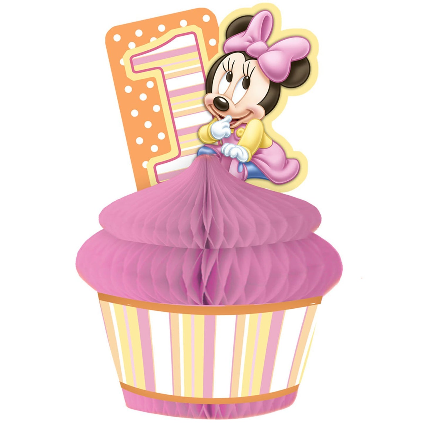 Hallmark 201223 Minnies 1st Birthday Centerpiece