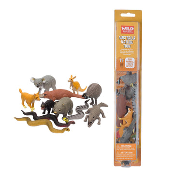 Wild Republic Nature Tube Australia Figurines - 13"