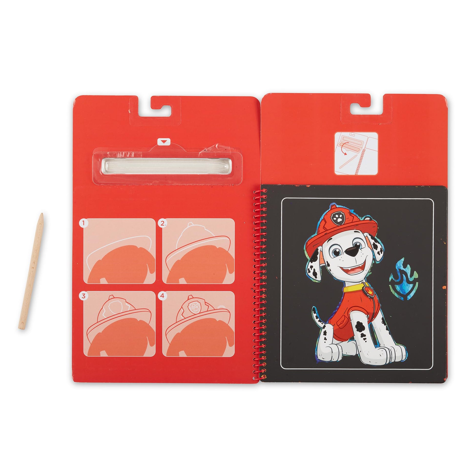 Melissa & Doug PAW Patrol Scratch Art 3-Pack - Chase, Skye, Marshall Color Reveal Travel Activity Pads