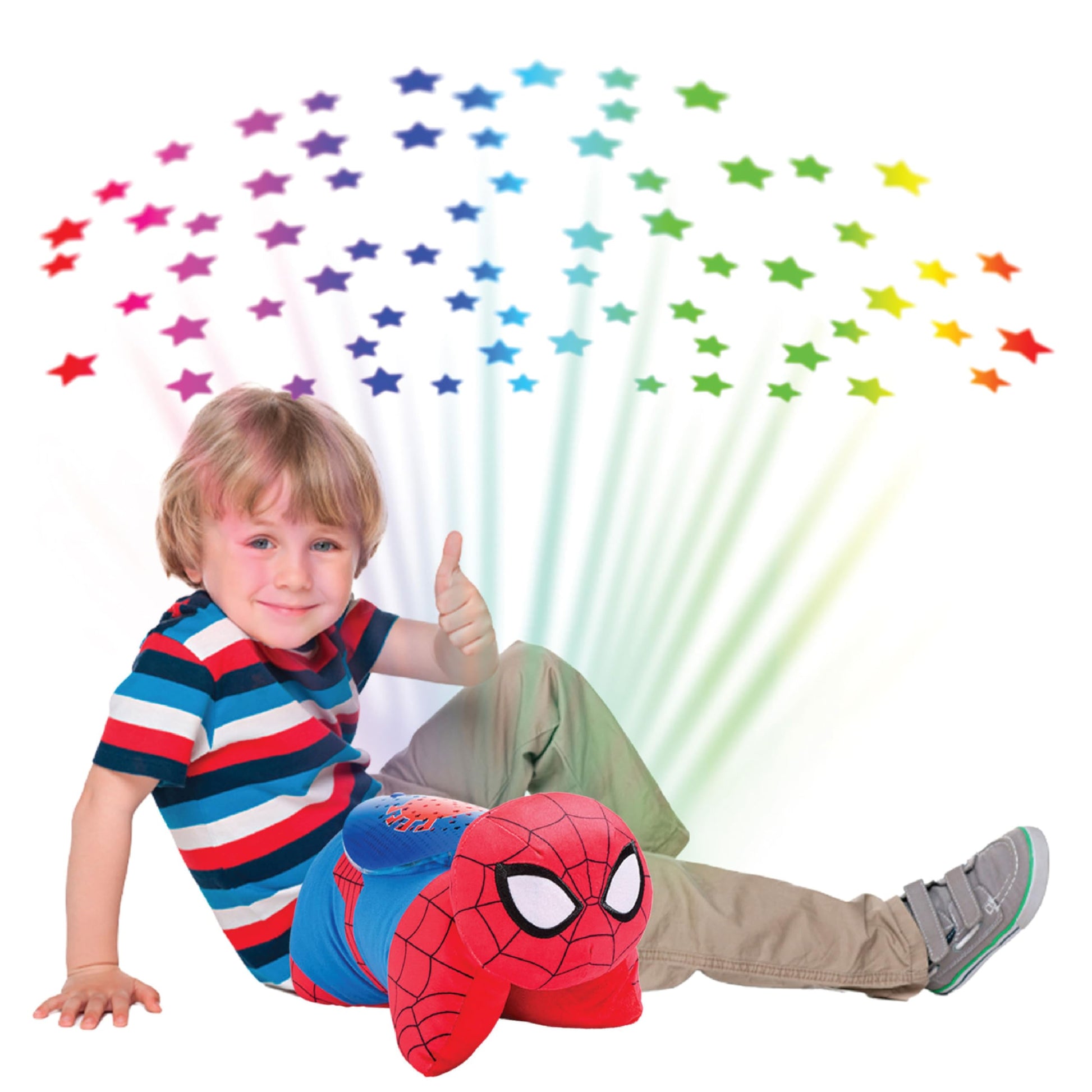 Pillow Pets Marvel Spider-Man, 11" Sleeptime Lite