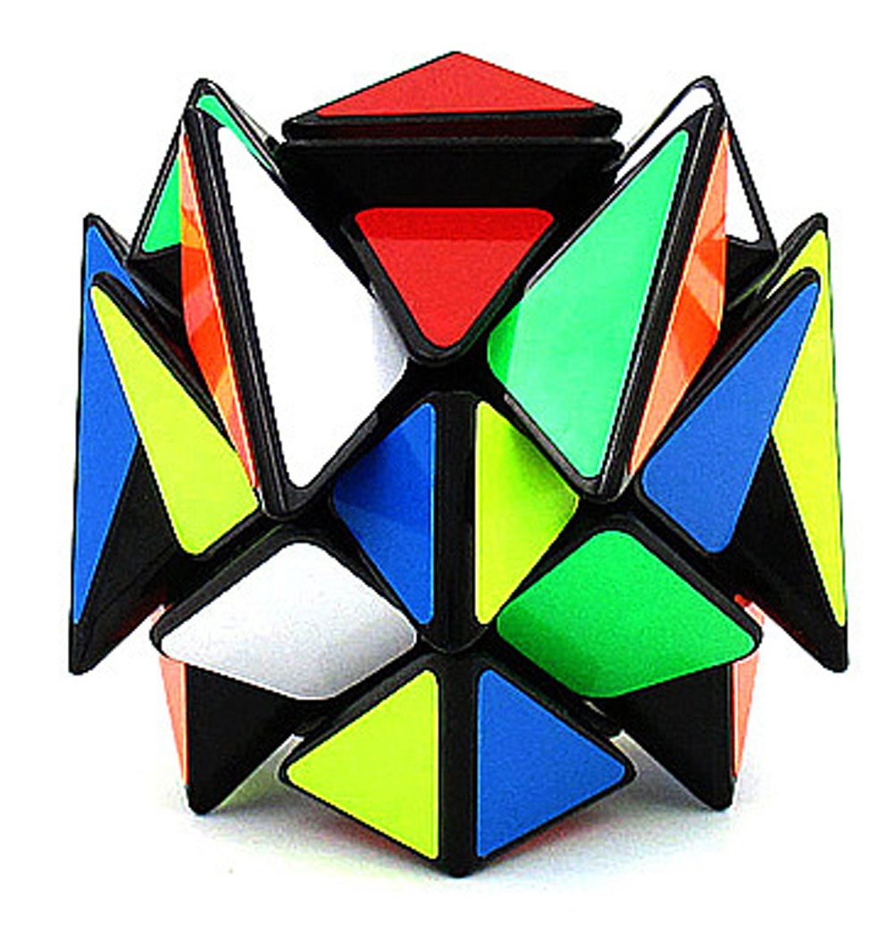 TANCH Skewb Twisty Speed Cube Magic Cube Puzzle Toy Black