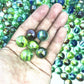 TSY TOOL 270 Count of Cats Eyes Glass Marble, Cat's Eyes Marbles 5/8" in Bulk, Shooters Sling Shot Ammo, Assorted Colors