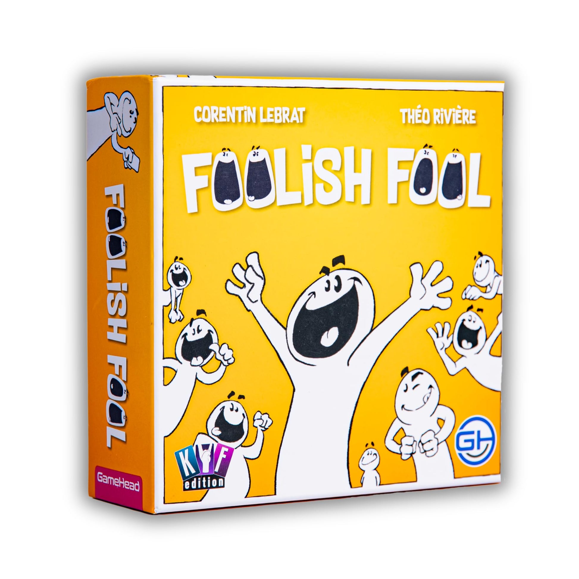 GameHead Foolish Fool, The Goofy Rule Party Game for Families and Parties, Ages 8+, 3-8 Players, Fast Paced 15 Minute Play Time, Fun and Travel